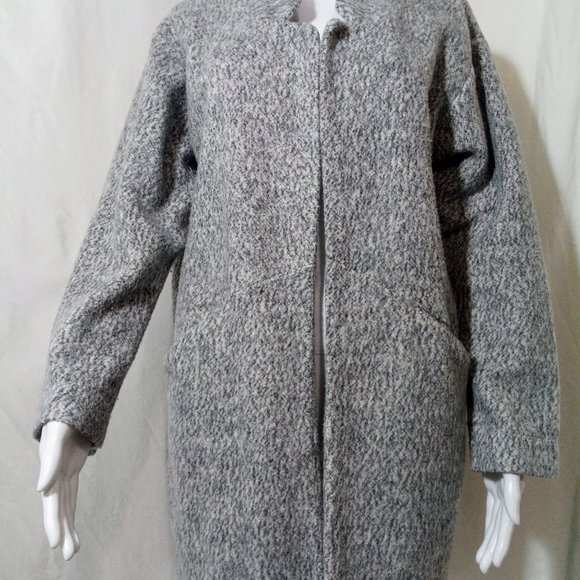 Zara Collection Marled Sweater Coat - Picture 1 of 4